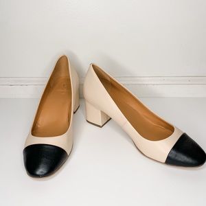 J. Crew Cap Toe Pumps